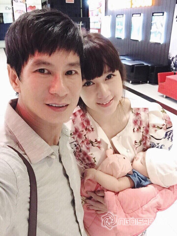 vợ chồng Lý Hải,vợ chồng Lý Hải đưa con gái đi xem phim,Minh Hà,bé Sunny
