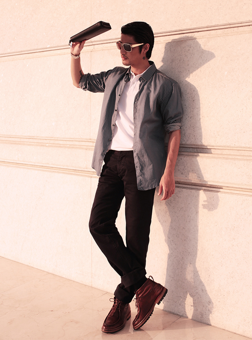 ho-vinh-anh-94-1-ngoisao 2 Hồ Vĩnh Anh, Xu hướng thời trang, Xu hướng Black Tie