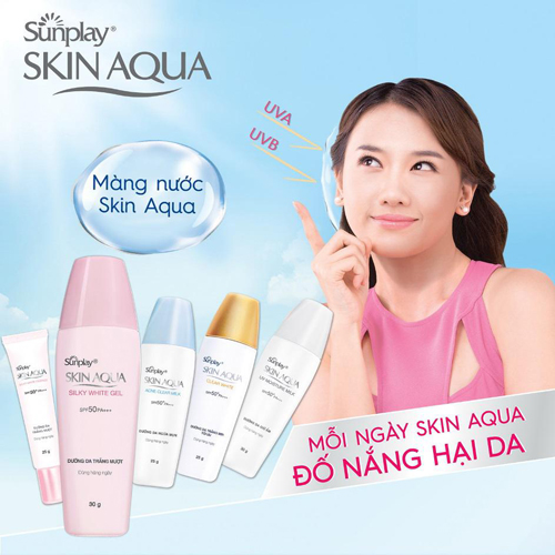 Hari won, Nhóm BBBG, Sunplay Skin Aqua, Chăm sóc da, Bảo vệ da