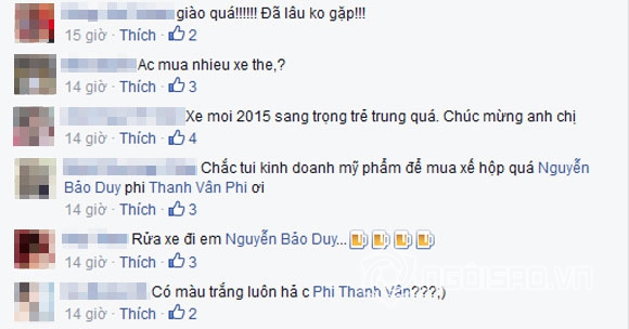 vợ chồng Phi Thanh Vân,vợ chồng Phi Thanh Vân sắm ô tô,Phi Thanh Vân,Bảo Duy