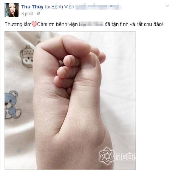 Thu Thủy, Thu Thủy sinh con,Thu Thủy mang thai