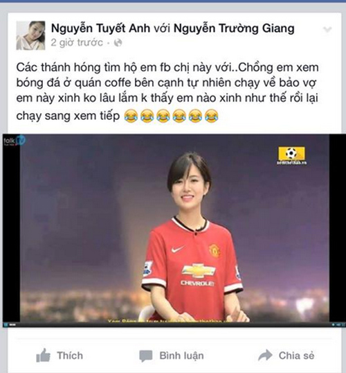 Nguyễn Tú Linh, Fan MU xinh đẹp, Fan MU 