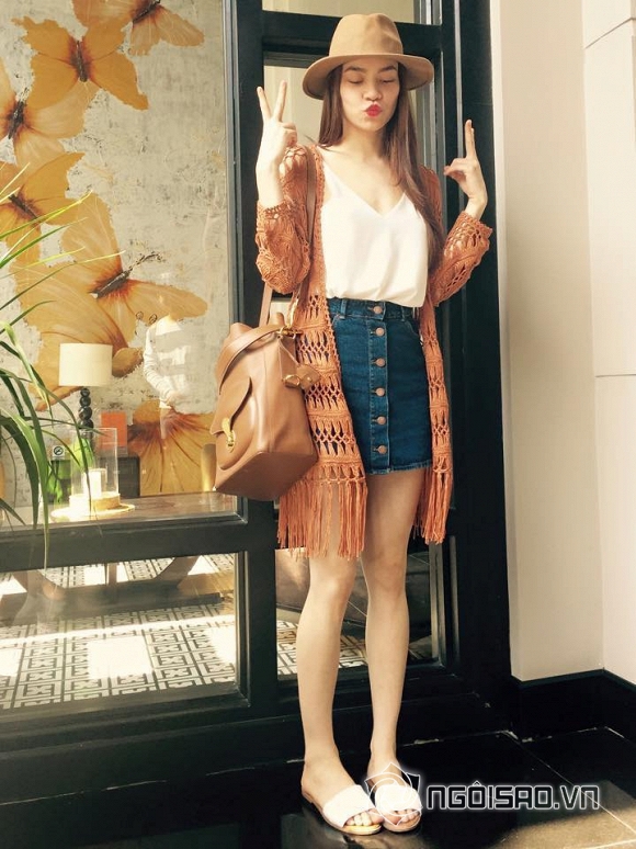 Hà Hồ, Hồ Ngọc Hà, Hà Hồ thời trang, Hà Hồ lộ chân tong teo, Hà Hồ chân khẳng khiu
