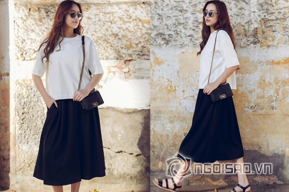Thời trang đời thường, sao Việt,thời trang của sao Việt,Hồ Ngọc Hà,Trương Ngọc Ánh,Hoàng Thùy Linh,Mai Phương Thúy