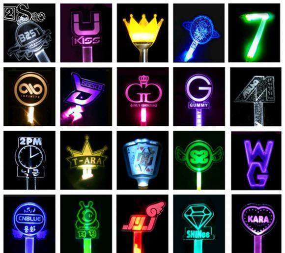 đèn cổ vũ, đèn cổ vũ của thần tượng Kpop, lightstick, lightstick fan Kpop, Big Bang, BEAST, 2NE1