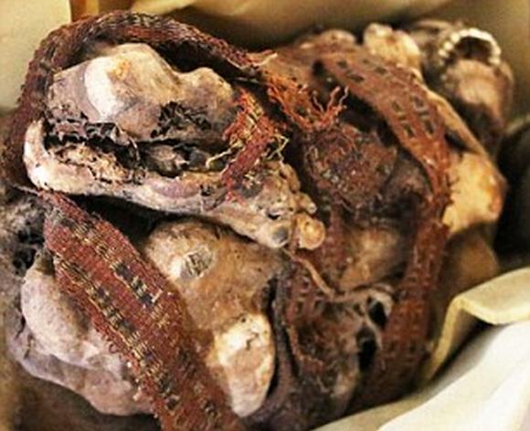 xác ướp 900 năm tuổi, xác ướp bị trói, xác ướp bí ẩn, xác ướp
