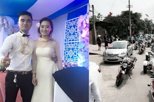 Đám cưới khủng ở Hà Tĩnh, Đám cưới siêu xe, Đám cưới ở Hà Tĩnh
