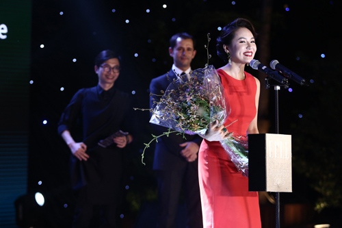 Mẹ chồng Hà Tăng, Lê Hồng Thủy Tiên, doanh nhân Thủy Tiên, mẹ chồng Hà Tăng vắng mặt, mẹ chồng Hà Tăng đoạt giải, Elle Style Awards 