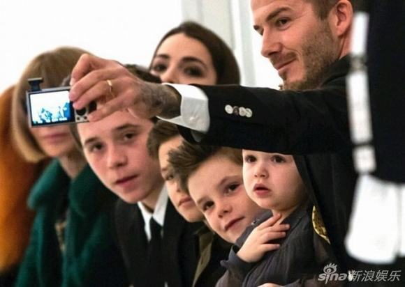 David beckham, David beckham và con gái, David beckham và Happer