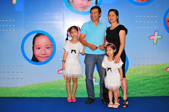 sao Việt, con thứ 3, gia đình đông vui, MC Phan Anh, Lý Hải, Minh Hà, Ốc Thanh Vân, ca sĩ Trang Nhung, Quang Thắng