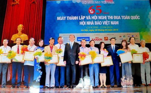 Lễ kỷ niệm 65 năm ngày thành lập Hội Nhà báo Việt Nam - Ảnh 10