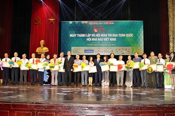 Lễ kỷ niệm 65 năm ngày thành lập Hội Nhà báo Việt Nam - Ảnh 9