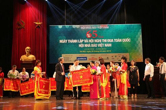 Lễ kỷ niệm 65 năm ngày thành lập Hội Nhà báo Việt Nam - Ảnh 12