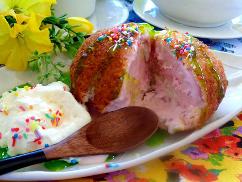 Kem chiên, Cách làm kem chiên, Món ăn ngon