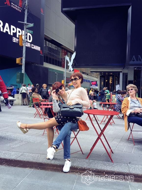 Pha Lê và Uyên Linh,Pha Lê và Uyên Linh nhí nhảnh ở New York,nữ ca sĩ Pha Lê
