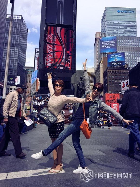 Pha Lê và Uyên Linh,Pha Lê và Uyên Linh nhí nhảnh ở New York,nữ ca sĩ Pha Lê
