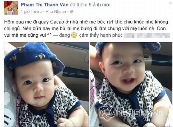 con trai oc thanh van, oc thanh van, con trai ut oc thanh va, be cacao vinh hy, be cacao, vinh hy,  3 con oc thanh van