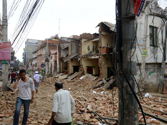 Động đất ở Nepal, Thảm họa động đất, Động đất kinh hoàng