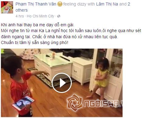 Con trai Ốc Thanh Vân, Ốc Thanh Vân, hai con Ốc Thanh Vân, con trai Ốc Thanh Vân dạy em