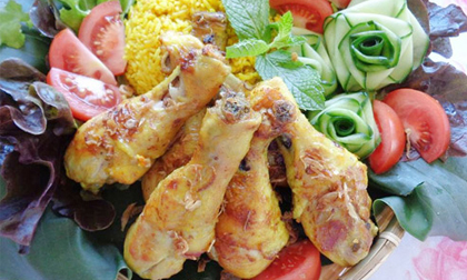 đùi gà rô ti,cách làm món đùi gà rô ti,món ngon đậm đà,món ngon cho cả gia đình