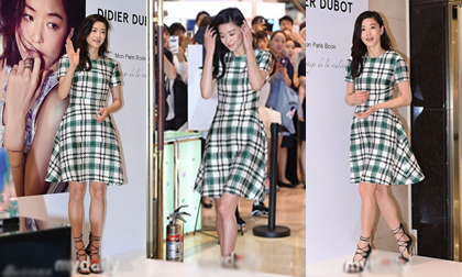 Jun Ji Hyun,Jun Ji Hyun giản dị,Jun Ji Hyun thanh lịch,thời trang công sở của Jun Ji Hyun,Jun Ji Hyun dự LHP Cannes