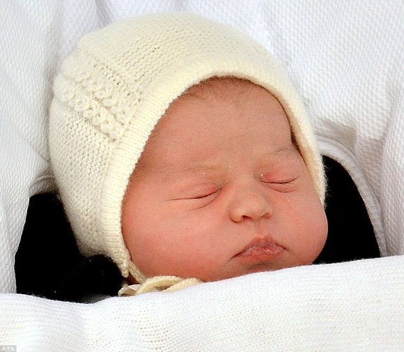 vợ chồng công nương Anh,tên con gái mới sinh của công nương Anh,Kate Middleton,William,Charlotte Elizabeth Diana