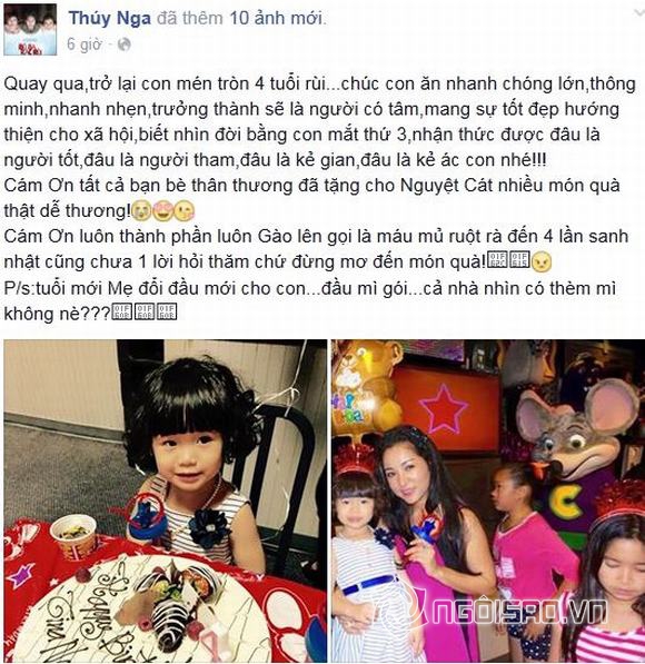 thuy nga, thuy nga va con gai, chong thuy nga, danh hai thuy nga, thuy nga va nguyen van nam, thuy nga bi lua tien