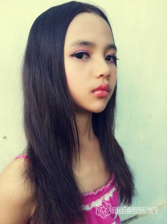 bản sao Trương Thị May, Trương Thị May, cô bé 11 tuổi, mẫu nhí, bản sao, trẻ, đời sống trẻ, Á hậu các dân tộc