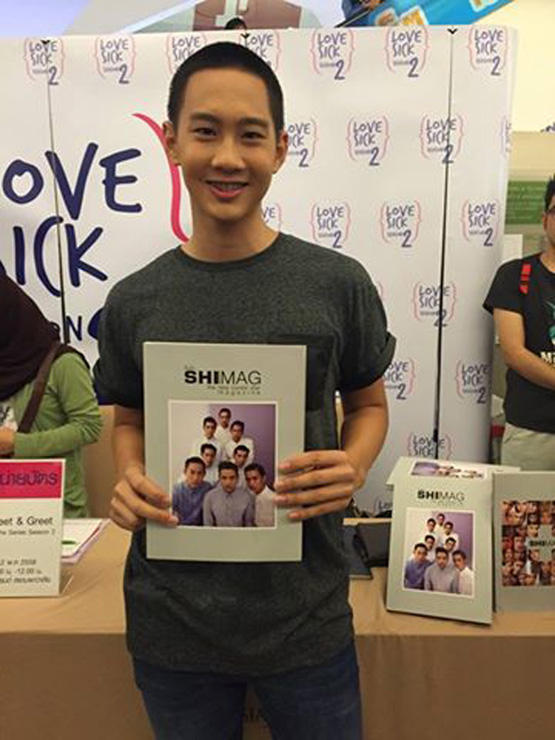 Dàn hot boy Thái Lan, hot boy Thái Lan, Dàn hot boy Thái Lan cùng nhau phát hành sách ảnh