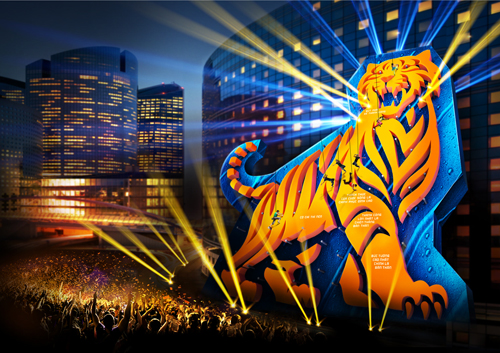 Tiger Remix, Đông Nhi, Ông Cao Thắng, Chinh phục Bức tường Tiger