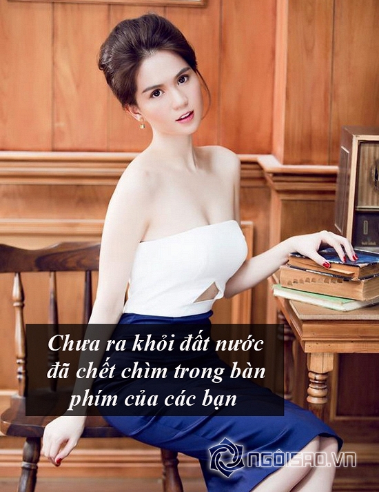 Sao Việt , phát ngôn của sao Việt , phát ngôn giật tanh tách của sao , Quỳnh Chi, Ngọc Trinh, Linh Chi, Quang Lê, Đàm Vĩnh Hưng