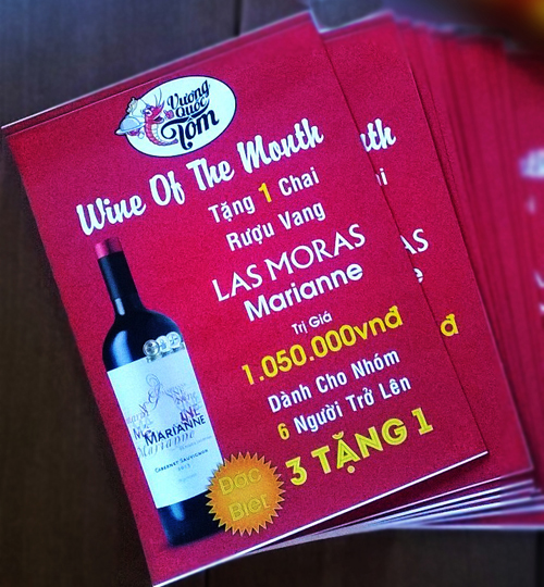 Vương Quốc Tôm, Nhà hàng ăn ngon, Ẩm thực Sài Gòn