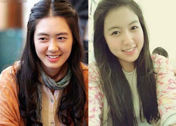  ban sao my nhan han, my nhan han, cac ban tre giong my nhan han, ban sao Hong Soo Hyun, Lee Da Hae, Jang Nara, Yoona