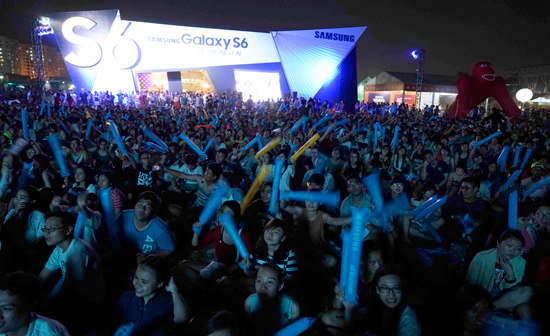 demi-105-13-ngoisao 1 lễ hội âm nhạc, samsung s6, samsung s6 edge, yan beatfest