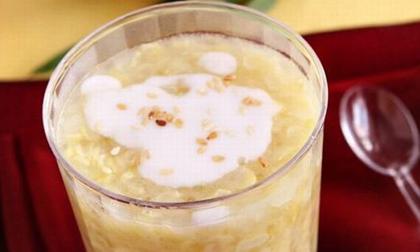 chè vải đậu xanh,cách làm chè vải đậu xanh,chè vải đậu xanh giải nhiệt mùa hè,món lạ chè vải đậu xanh