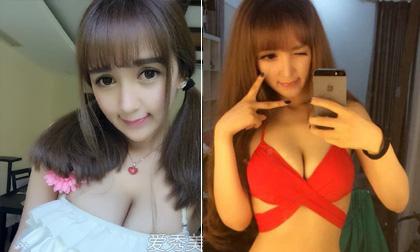 hot girl,hot girl nổi tiếng Trung Quốc,mặt mộc hot girl Trung Quốc
