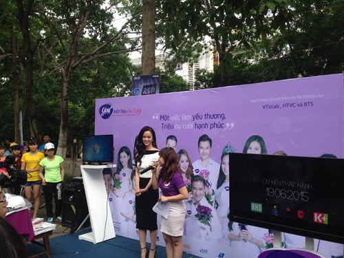 Vũ Ngọc Anh, Một triệu nụ cười của phụ nữ Việt, YouTV