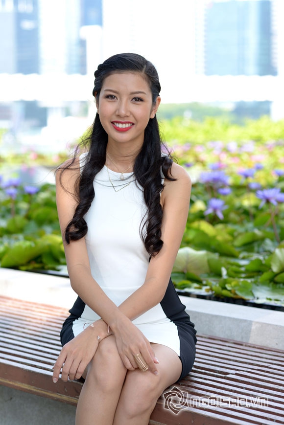 Á khôi Thúy Vân,Asia's Got Talent,Thúy Vân làm MC,MC song ngữ Thúy Vân,Hoa hậu Quốc tế