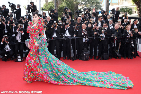 Phạm Băng Băng,Phạm Băng Băng lộng lẫy,Phạm Băng Băng tại Cannes 68, Cannes 