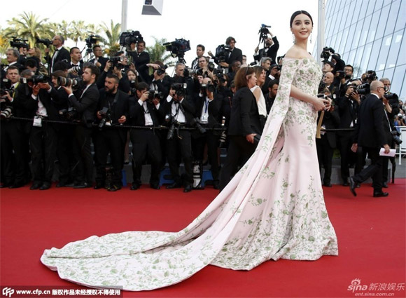 Phạm Băng Băng,Phạm Băng Băng tại Cannes,váy của Phạm Băng tại Cannes
