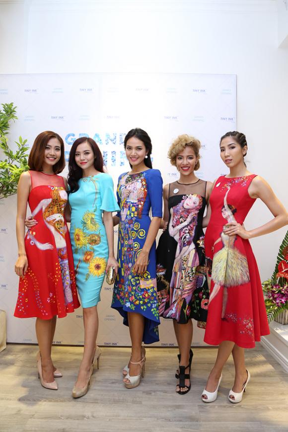 khai trương Tiny Ink store 1 Tiny Ink store, thời trang Tiny Ink store, Quanh đi, Kiều Ngân, Kim Tuyền, Huỳnh Nu, Ninh Hoàng Ngân