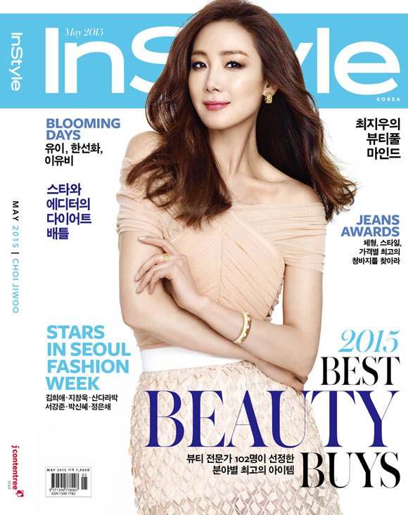 Choi Ji Woo,Choi Ji Woo trẻ trung,Choi Ji Woo lôi cuốn,Choi Ji Woo trên tạp chí InStyle