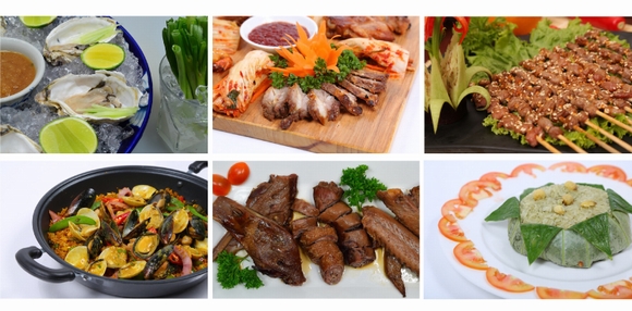 Thưởng thức Buffet - Nhận quà miễn chê 2 Buffet, Nhà hàng Vương Quốc Tôm, Tiệc Buffet , tin ngoi sao