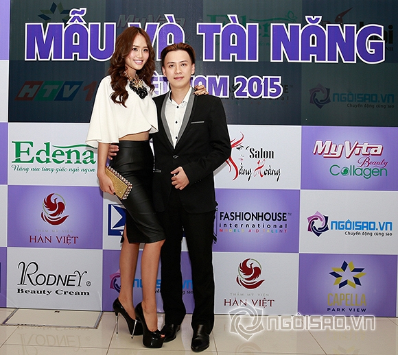 mẫu và tài năng 2015, sao Việt, Xuân Lan, Khánh My, Ngọc Trinh, Phan Thị Mơ, Diễm My 9x, Nguyễn Văn Sơn, mau va tai nang, dàn sao việt tại họp báo cuộc thi mẫu và tài năng