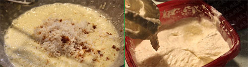kem dừa,cách làm kem dừa,kem dừa dễ thực hiện,ăn kem dừa ngày nóng