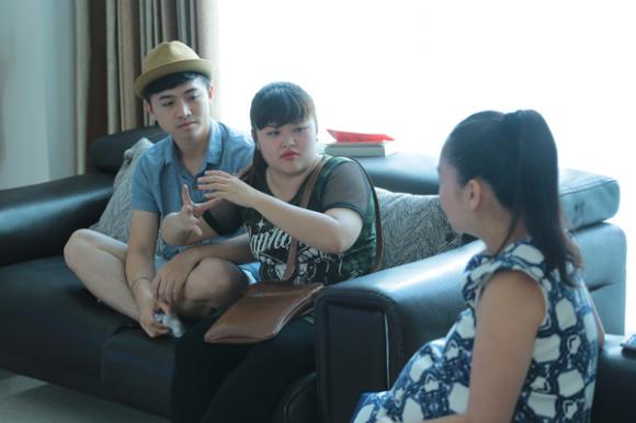 Thu Minh, bà bầu Thu Minh, Thu Minh  chia tay ghế nóng, thí sinh Vietnam Idol thăm Thu Minh, Vietnam Idol 2015