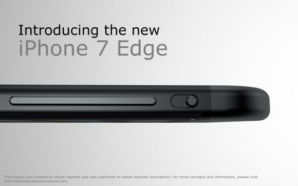 iPhone 7 Edge,iPhone 7 lo thiet ke,thiet ke sieu dep của iPhone 7,apple