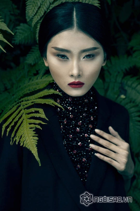 Kim Nhung, siêu mẫu Kim Nhung, Kim Nhung giải triển vọng - siêu mẫu 2013, chân dài một mí, NTK Đỗ Mạnh Cường, trang phục Đỗ Mạnh Cường