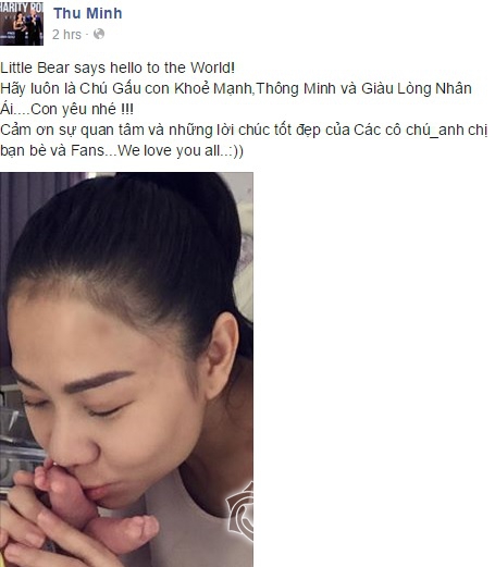 Thu Minh, con trai Thu Minh, ảnh con trai Thu Minh, ca sĩ Thu Minh, gia đình Thu Minh, tin ngoi sao