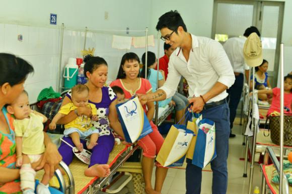 Siêu mẫu Võ Minh Thành, vo minh thanh, sao lam tu thien, nhân ngày 1/6,  quỹ “Chắp Cánh Vươn Xa”, Nguyễn Lâm